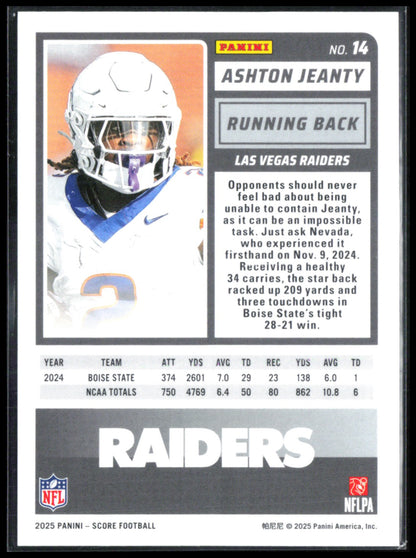 Ashton Jeanty RC