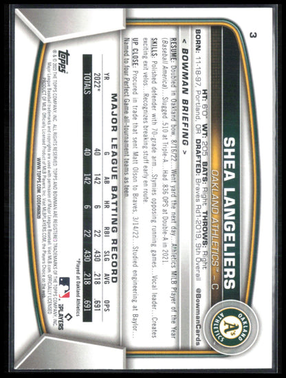 Shea Langeliers RC