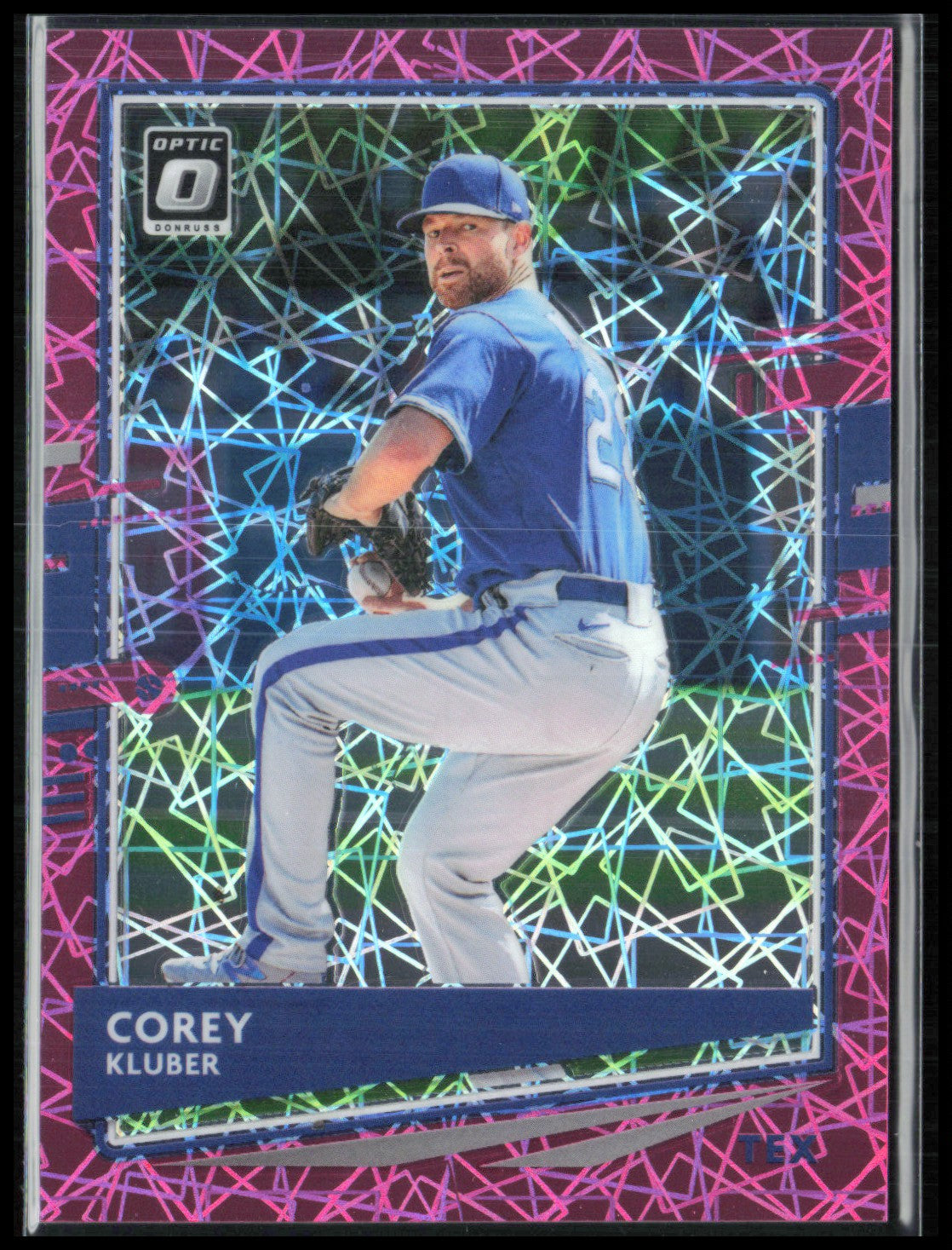Corey Kluber Pink Velocity /199