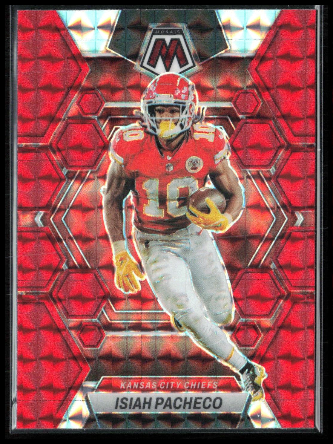 Isiah Pacheco Red Mosaic