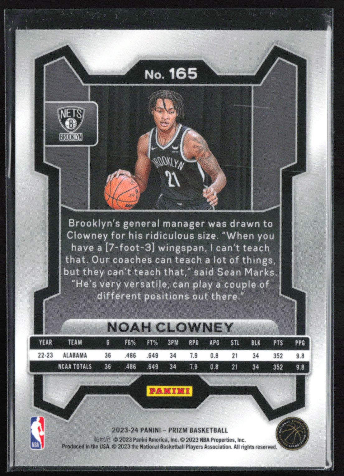 Noah Clowney RC