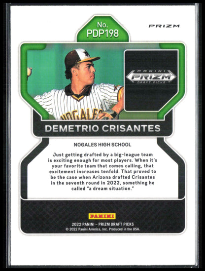 Demetrio Crisantes Black Prizm