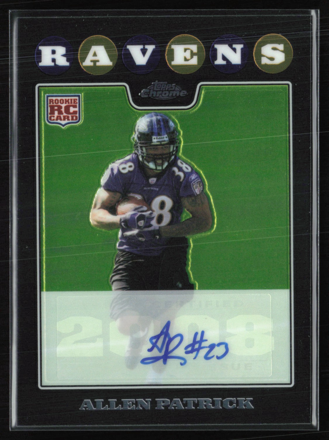 Allen Patrick RC Auto 2009 Topps Chrome