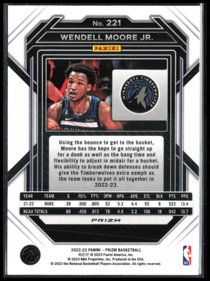 Wendell Moore Jr. RC Red Wave