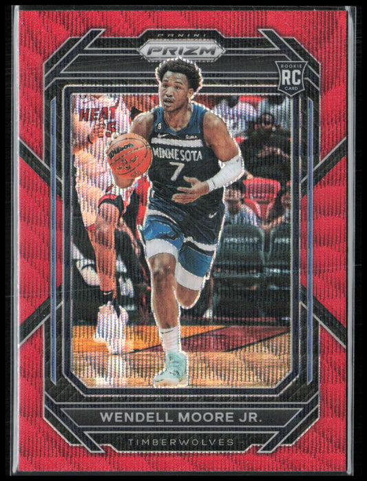 Wendell Moore Jr. RC Red Wave