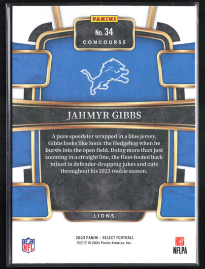 Jahmyr Gibbs RC Concourse