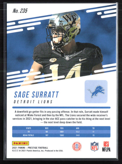 Sage Surratt RC /75