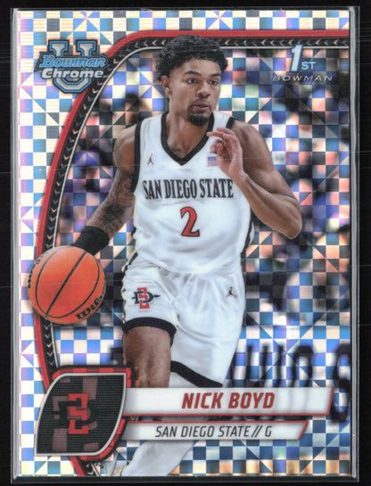 Nick Boyd 1st Bowman X-Fractor