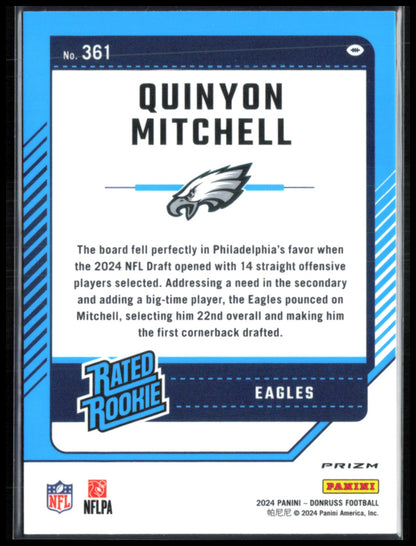 Quinyon Mitchell RC Pink Holo
