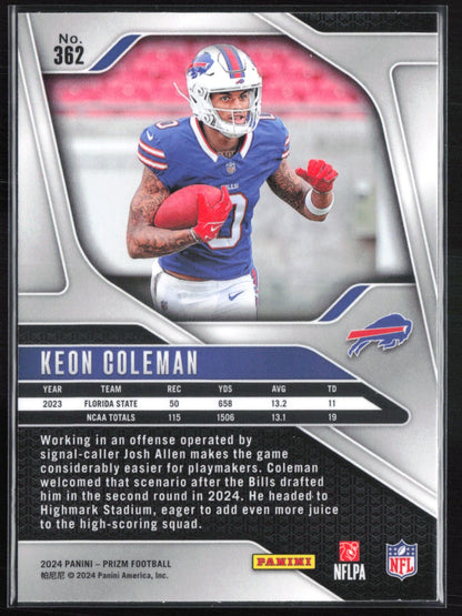 Keon Coleman RC