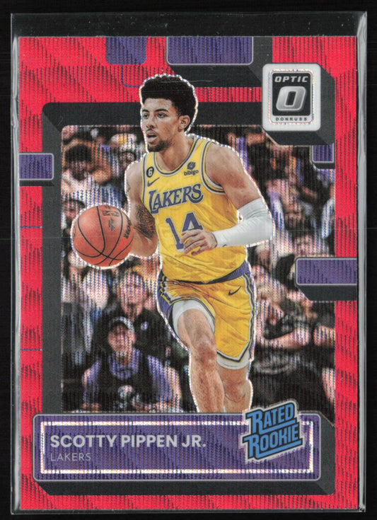 Scotty Pippen Jr. RC Red Wave