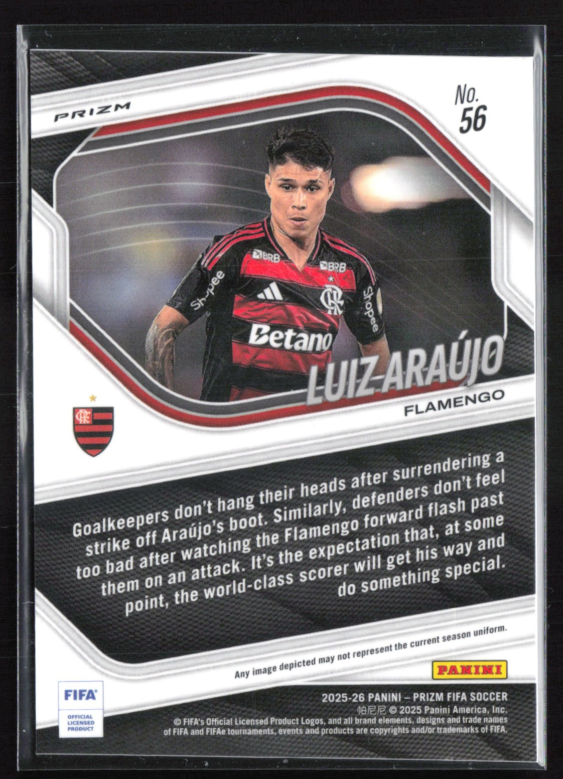 Luiz Araujo Soccer Ball Parallel Prizm