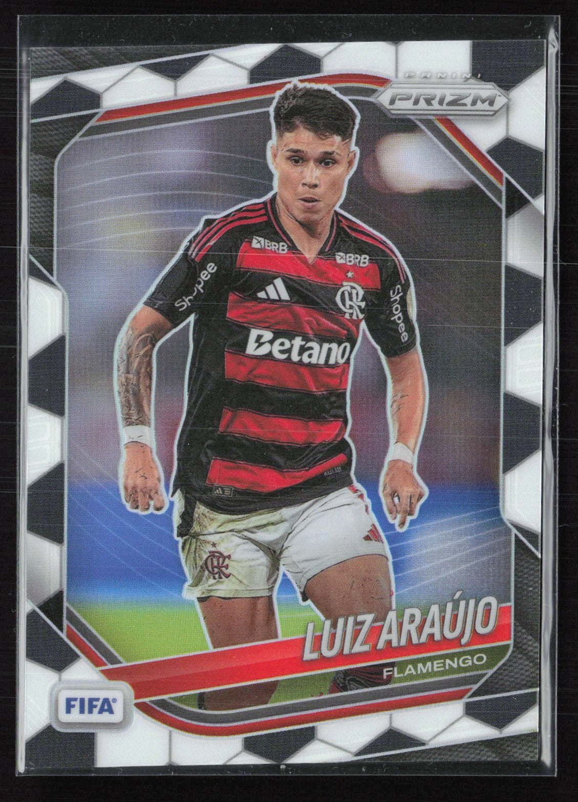 Luiz Araujo Soccer Ball Parallel Prizm
