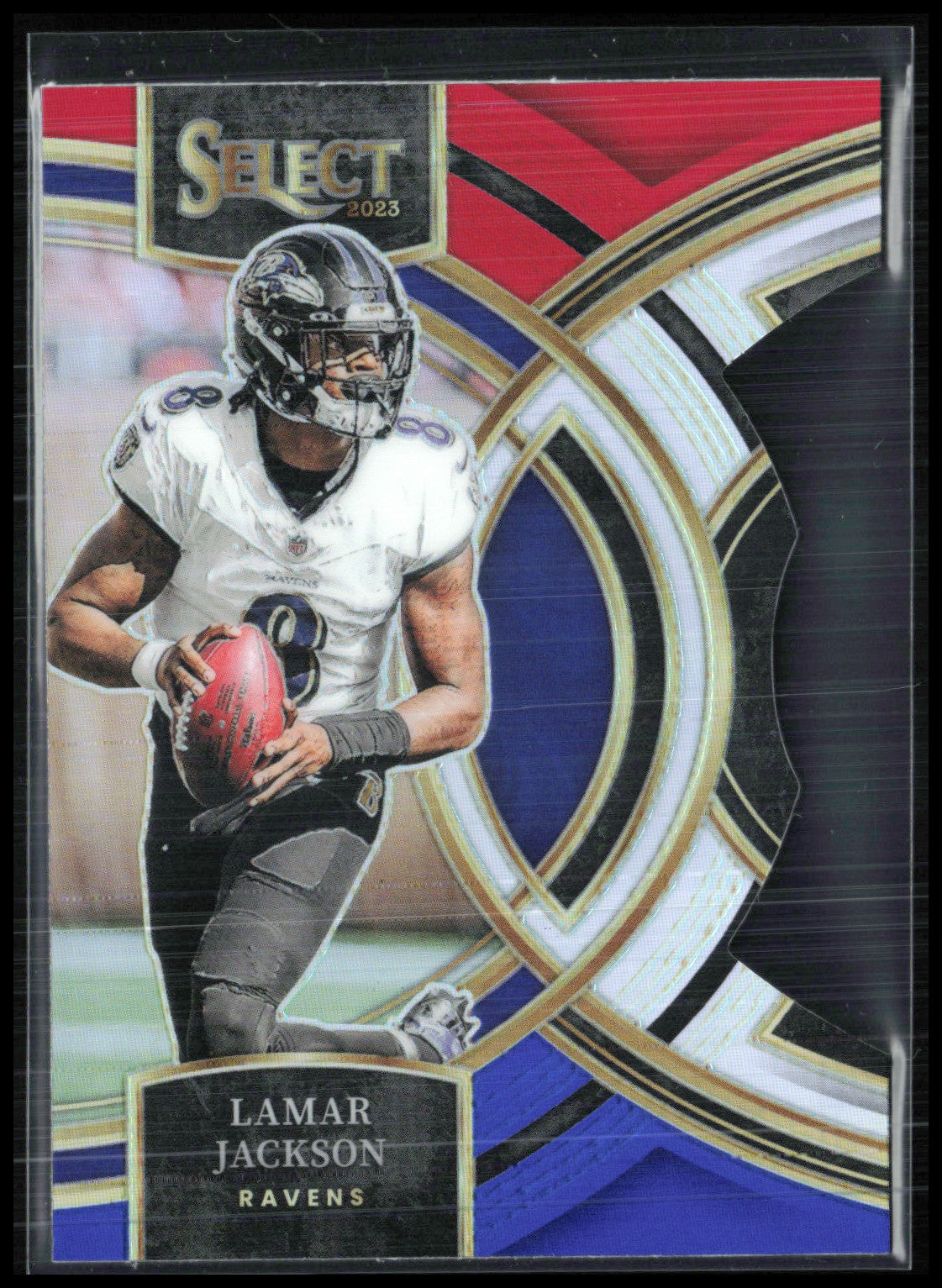Lamar Jackson RWB Die-Cut