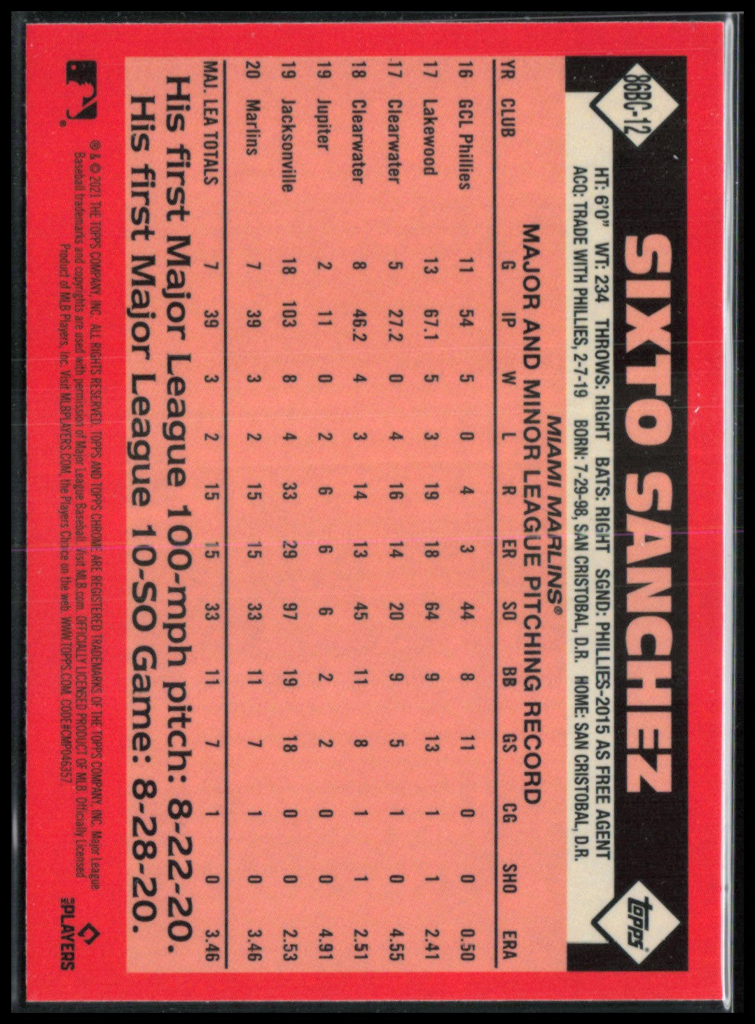 Sixto Sanchez RC