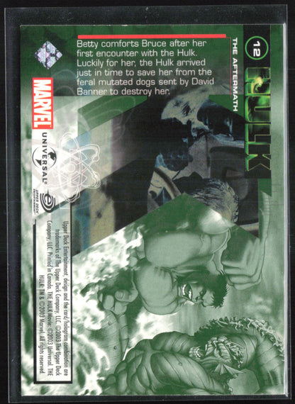 Hulk the Aftermath 2003 Hulk Marvel Universal