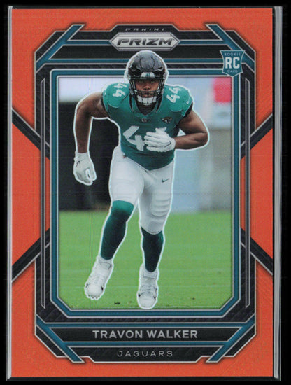 Travon Walker RC Orange Prizm /249