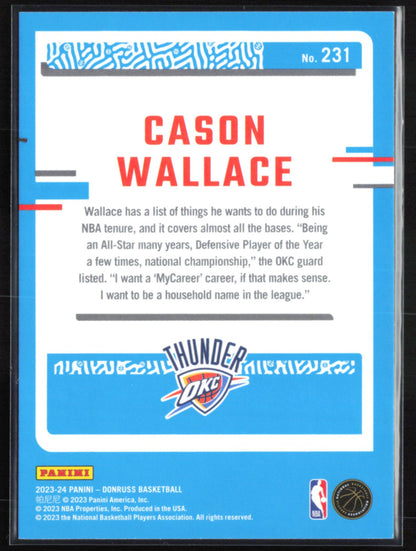 Cason Wallace RC