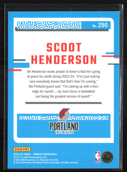 Scoot Henderson RC