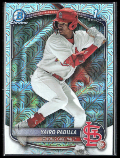 Yairo Padilla 1st Bowman Mojo