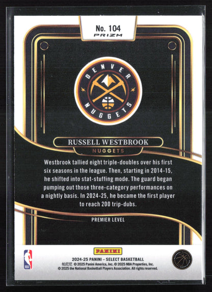 Russell Westbrook Silver