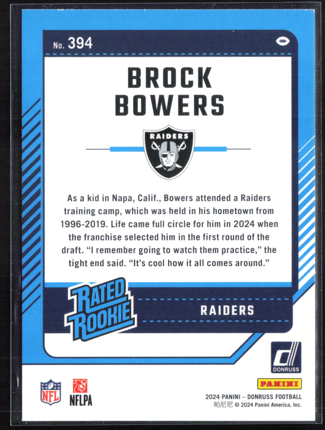 Brock Bowers RC