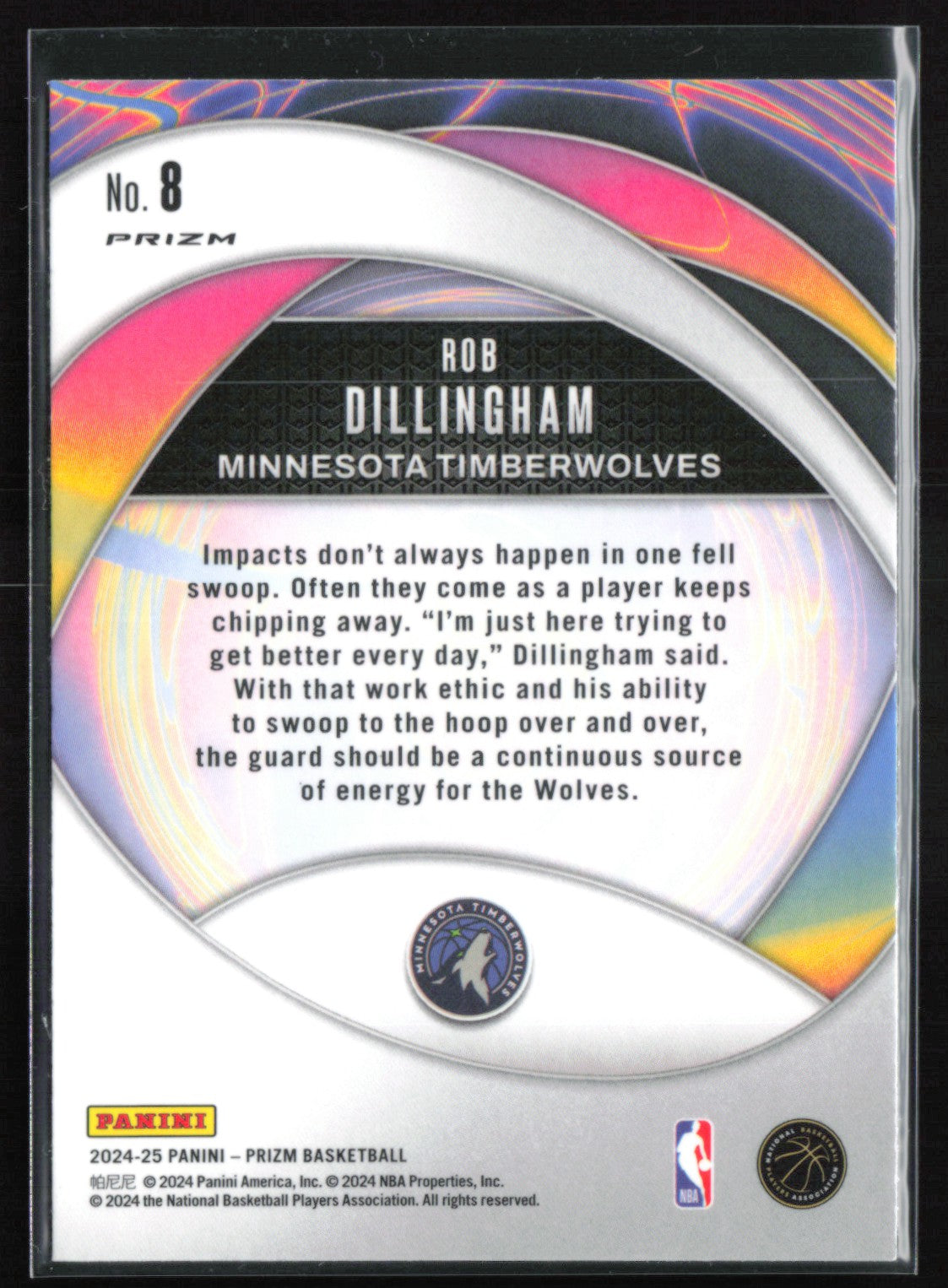 Rob Dillingham RC Silver