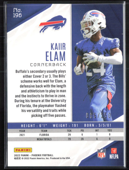 Kaiir Elam RC Red /250