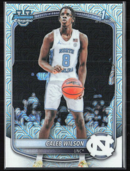 Caleb Wilson Mojo 1st Bowman Chrome U