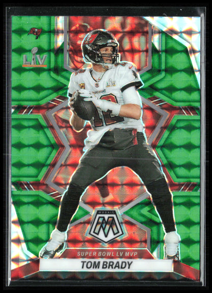 Tom Brady Green Mosaic