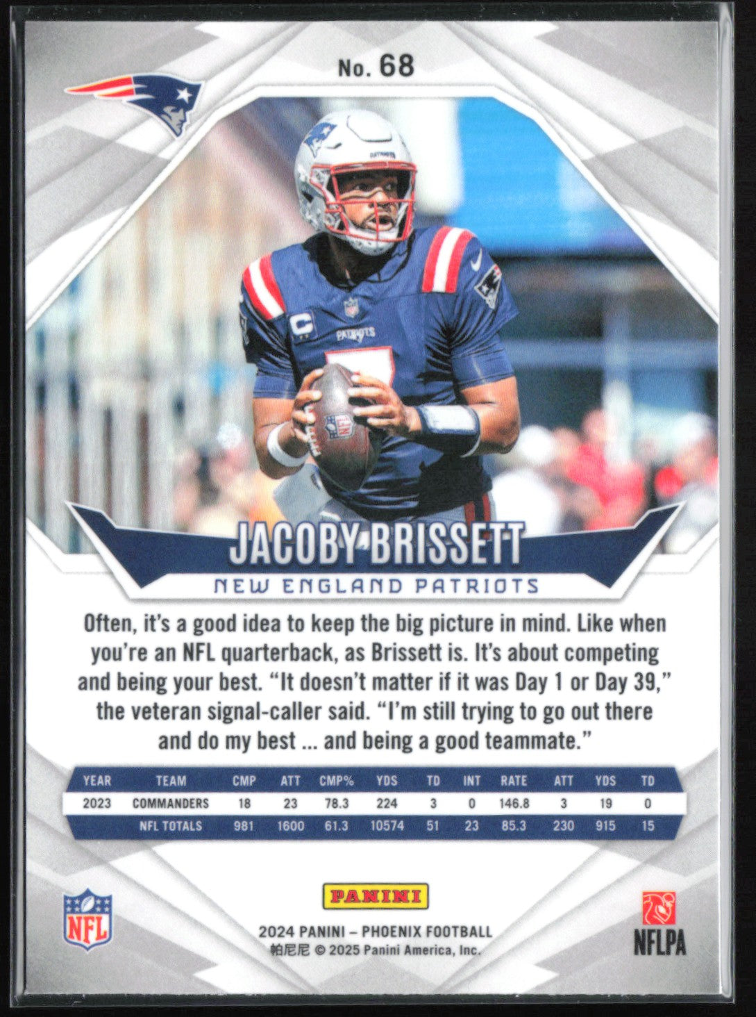 Jacoby Brissett Orange