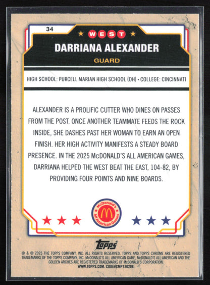 Darriana Alexander Purple Raywave /99
