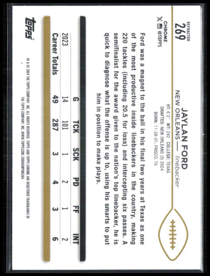 Jaylan Ford RC Refractor