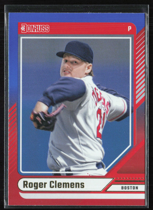 Roger Clemens Red Blue Foil