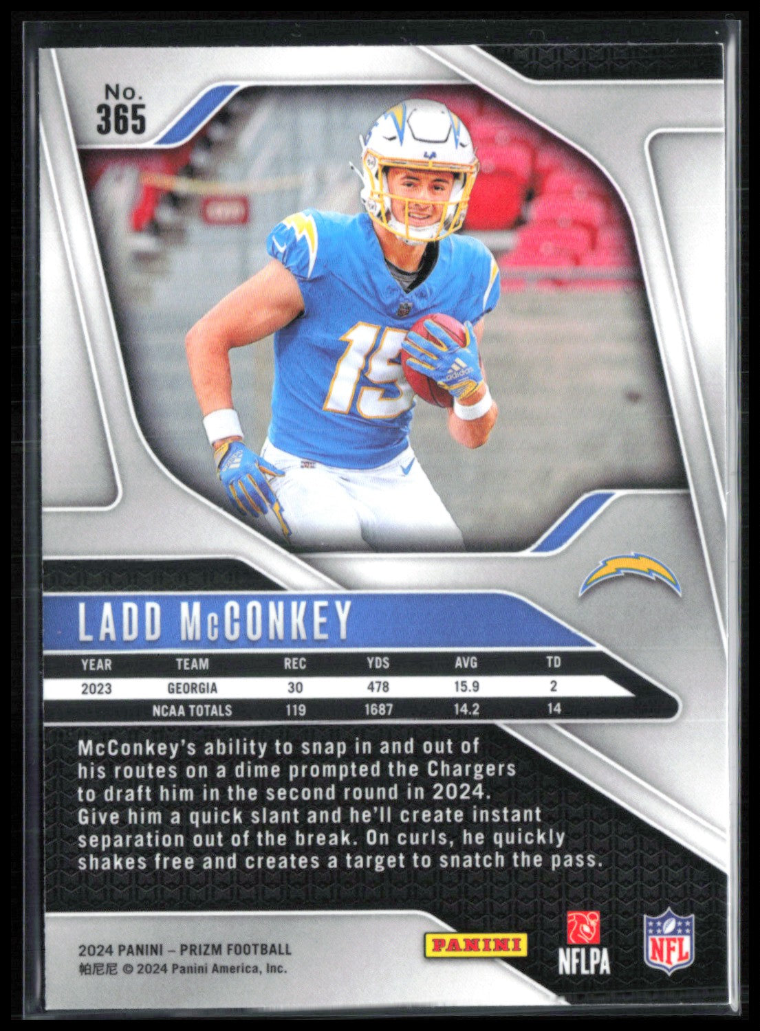 Ladd McConkey RC