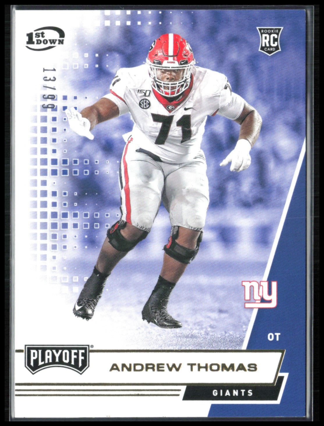 Andrew Thomas RC /99 1st Down