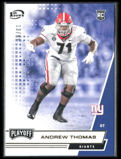 Andrew Thomas RC /99 1st Down