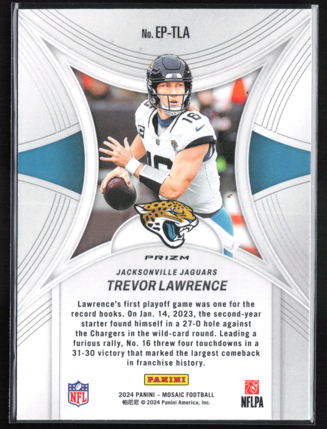 Trevor Lawrence Green Mosaic