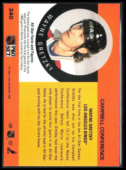 Wayne Gretzky 1990 Pro Set