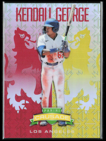 Kendall George Red Yellow /25 Prizm