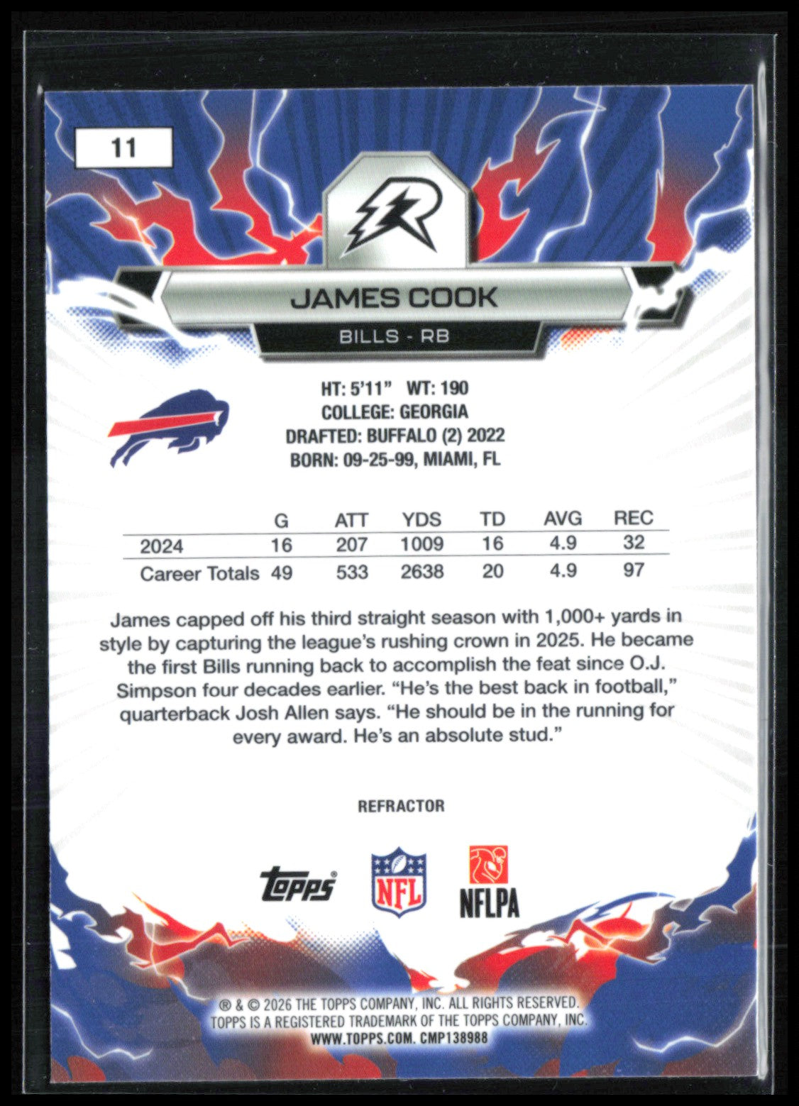 James Cook Refractor