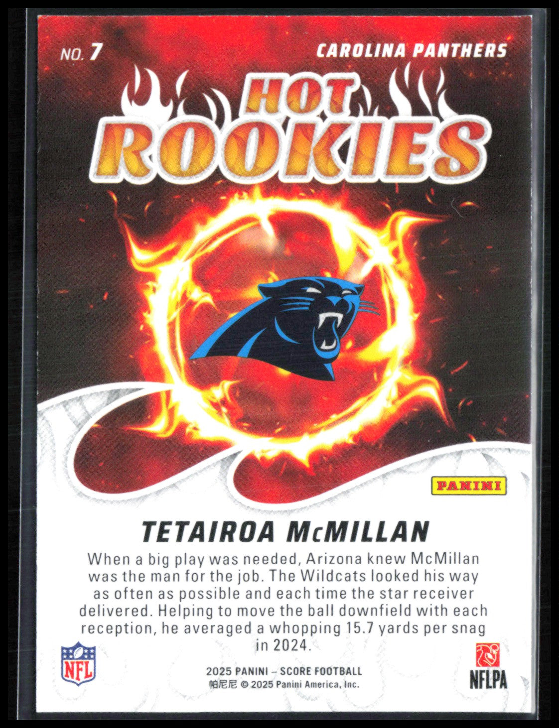 Tetairoa McMillan RC