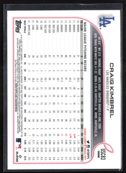 Craig Kimbrel Purple Refractor
