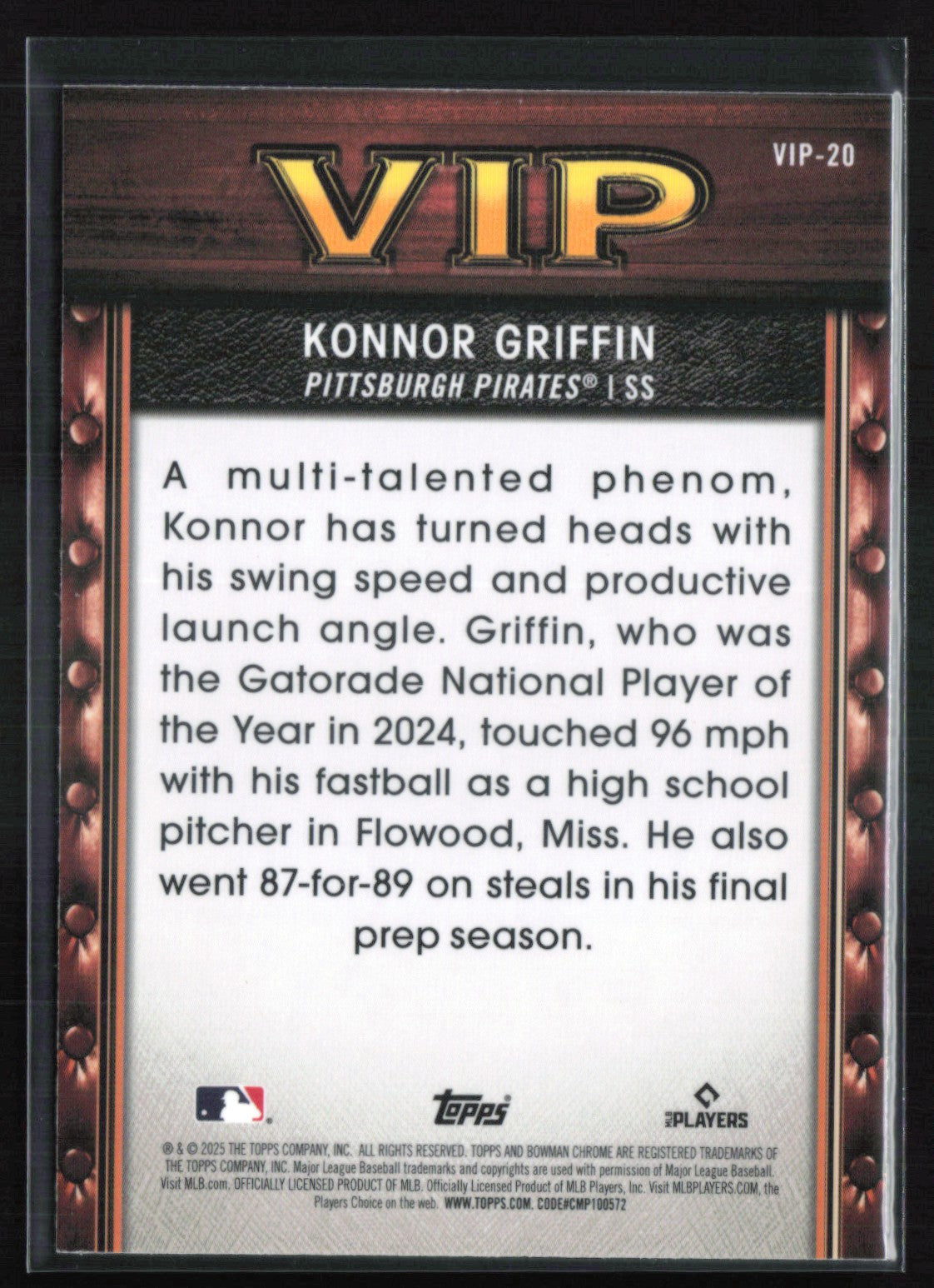 Konnor Griffin VIP