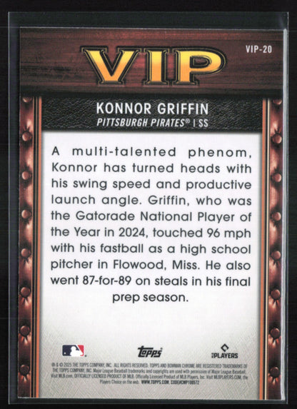 Konnor Griffin VIP