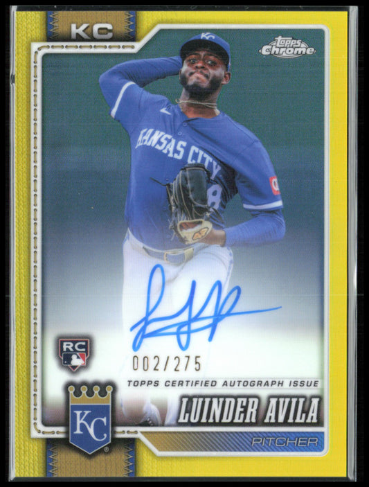 Luinder Avila RC Auto Yellow Refractor /275
