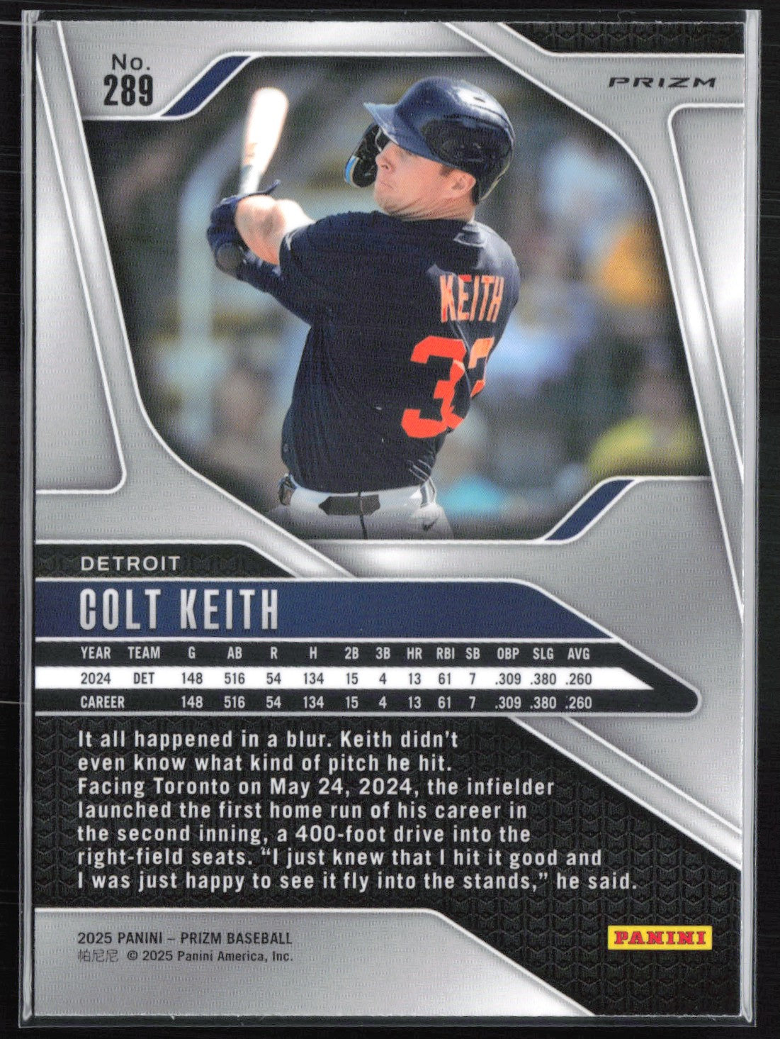 Colt Keith Blue Ice