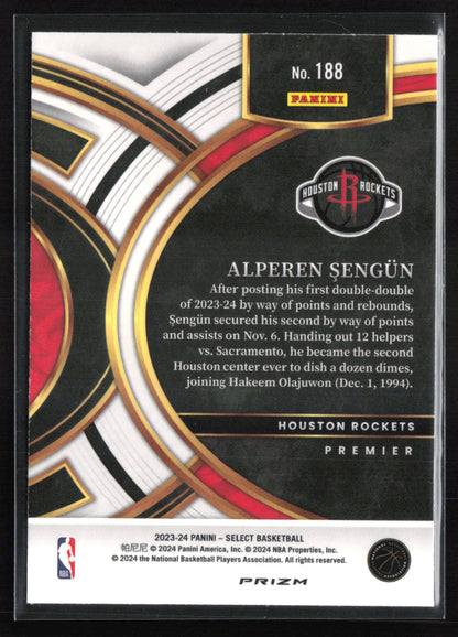 Alperen Sengun Premier Silver
