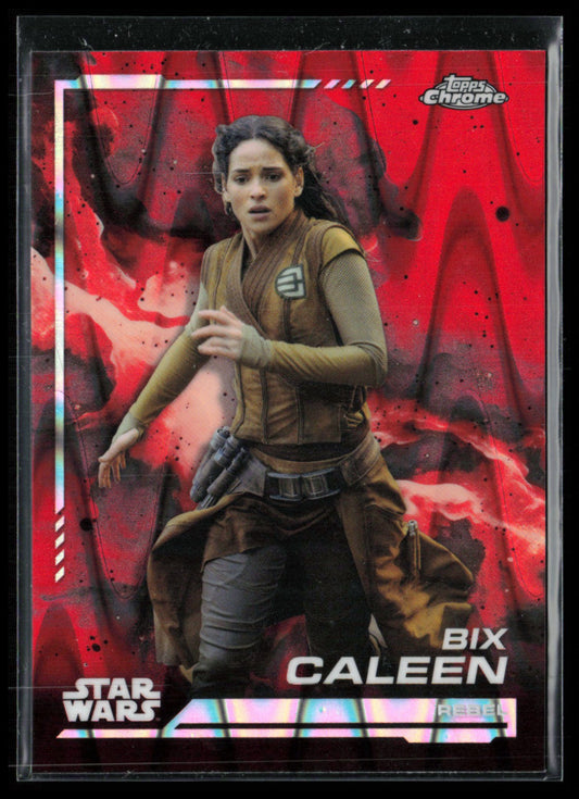 Bix Caleen Red Raywave 2024 Topps Chrome Star Wars