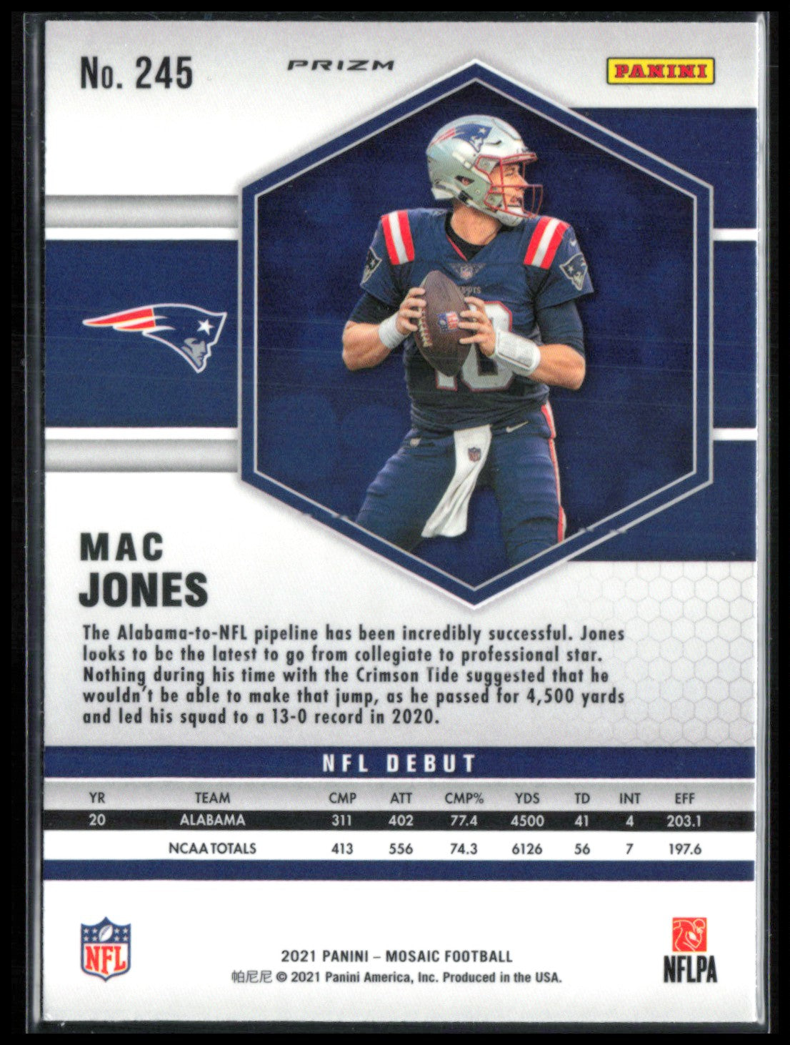 Mac Jones RC Pink Camo